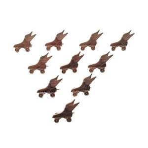 1939 Worlds Fair Winged Rollerskate Pins - 30